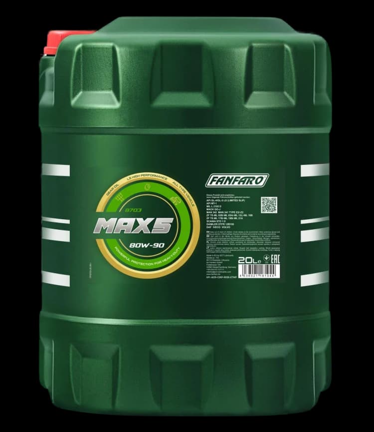 Fanfaro Max 5 80W-90 GL-5 1L