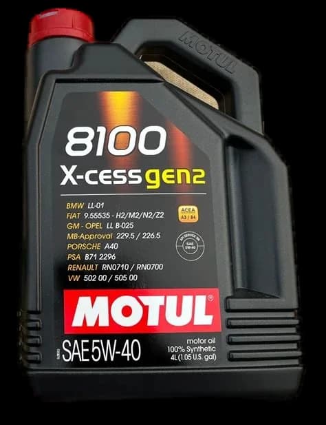 Motul 8100 X-CESS gen2 5W-40 1L
